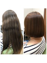 ヘアーグラン(Hair Gran.)&nbsp;縮毛矯正施術例