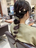 ロッカ ヘアーイノベーション(rocca hair innovation) 編みおろしセット【ヘアセット】