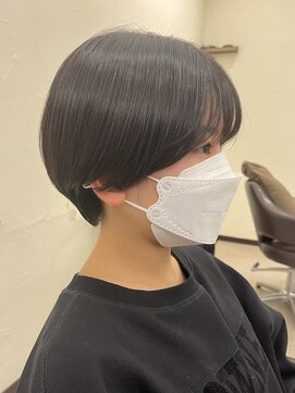 アナザーワールド(ANOTHER WORLD) 丸みショート＊マッシュショートボブ　【渡辺まみ】