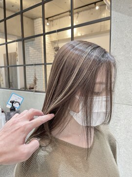 フェリア 渋谷(Feria) 【filo by Feria渋谷】ヌーディーベージュハイライト♪