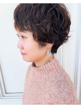 グラスペディア(graspedia) ショートマッシュパーマｍ