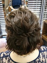 カットインソーレ 光町店(Cut Inn Sole) ハーフアップ