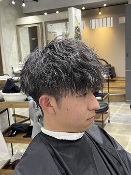 メンズデザイン シャビ(Men's design Shabbi) マッシュ×ツイストスパイラルパーマ