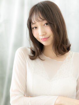 ドクターズ サロン ラブ(Dr's Salon LAB) シースルーバング愛され外ハネレイヤージュc古河20代30代40代