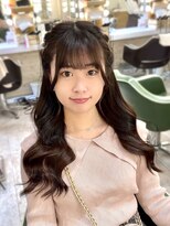 ヘアメイク エンカレッジ(HAIR MAKE encourage)&nbsp;ハーフツインテール