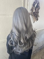 ボアップ 新居浜店(boappu)&nbsp;#シルバー #グレー #カラー #ケアブリーチ #ハイトーン