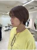ショートボブ/丸みショート /ハンサムショート/マッシュショート