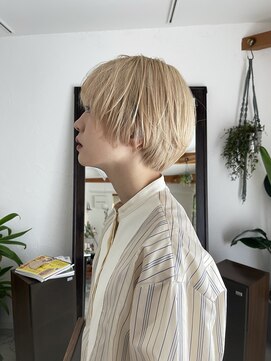 トネリコ(toneriko) ブロンドマッシュショート