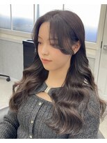 ロンドアヴァントゥス 池袋(Lond aventus)&nbsp;韓国レイヤー/韓国風/ボブ/髪質改善/黒髪/ブリーチなし〔池袋〕