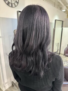 イリ 梅田(ili) ダークラベンダー　【１ブリーチ】