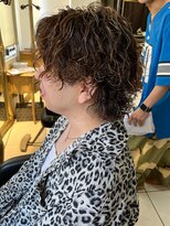 アイズ 海老名(AIZU)&nbsp;メンズパーマ メンズハイライト スパイラルパーマ メンズカット