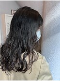 ふわふわかわいいロングパーマ