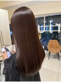 ☆暖色が綺麗　艶髪カラー