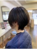 ツーブロックショート