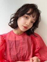 ホォレ 豊中店(fore)&nbsp;オリーブベージュショートミニボブグレージュブリーチレイヤー