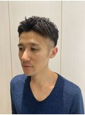 ショート/ツーブロック/刈り上げ/アップバング/アイロン