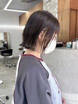 アペロ 柏(Apero)&nbsp;切りっぱなしボブ/インナーカラー/ミルクティーベージュ/柏