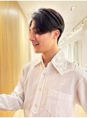 心斎橋　メンズカット　フェザーショート　