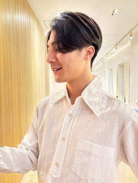ブクレット(Bouclettes) 心斎橋　メンズカット　フェザーショート