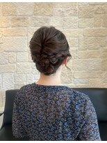 ヴァン カウンシル 川口店(VAN COUNCIL)&nbsp;ヘアセット×編み込み【東川口　ヘアセット】