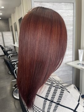 ラヴィリス バイ レム(Raviliss by rem) レッドカラー ブリーチカラー 髪質改善トリートメント 奈良 桜井