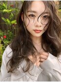 オリーブベージュ×顔まわり似合わせ