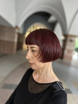 コスアンドコウ 横浜山下(Cos&Co.) Guest look 【ミディアム/ボブ/ピンクバイオレット】