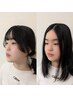 【ご新規女性】前髪パーマ+カット
