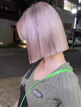 ラキング ギンザ トウキョウ(LAKING GINZA) くびれヘア/アプリコットオレンジ/夏/ハイライトカラー[銀座駅]