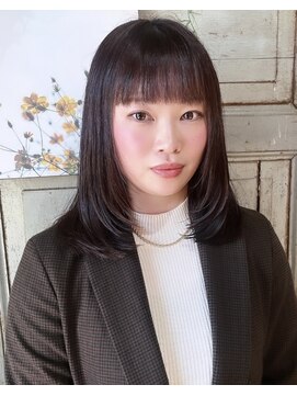 ココロヘアー ウィル 半田山店(Cocolo hair Will) 大人ナチュラルレイヤーミディ
