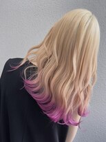 チュラバイアルティナ 海老名(Chula by artina)&nbsp;エンドカラー/エンドカラーピンク/ホワイトブロンド