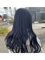 ヨンド(yond) ラベンダーグレージュくびれミディアム顔まわり前髪群馬太田