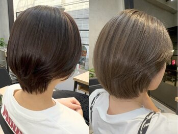 ズッカ(ZuKKa)の写真/細部までこだわった、360度どこから見ても「美しい」似合わせショートカット[ショートボブ/ミニボブ]