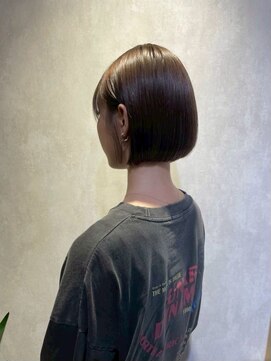 髪質改善/顔周りレイヤーカット/グレージュ[千葉/千葉駅]