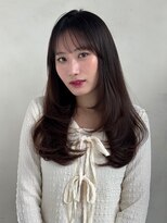 ザックラフィネ(ZACC raffine)&nbsp;レイヤー/縮毛矯正/顔まわりカット/前髪カット/ハッシュカット