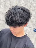 シャドウパーマツイストスパイラルパーマメンズパーマメンズヘア