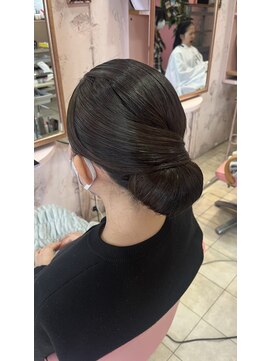 ミーネピンク 行徳(Miene Pink) 大人かわいいヘアアレンジ20代30代40代☆髪質改善【Pink】