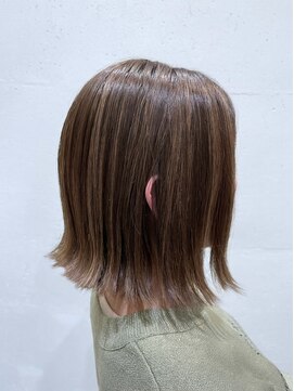 ブロッサム 東久留米店(Blossom) 30代40代◎小顔見せ大人ボブ×くびれレイヤー透明感