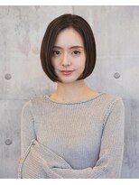 アイスバーグ ウェスト 清澄白河(eyesburg W/est)&nbsp;大人可愛い20代30代40代小顔ひし形ショートボブ丸み前下がり