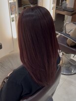 ブルーテーフ(Bleu Terre) 盛岡【ブリーチなしワインレッド】ブリーチなしでも彩度◎