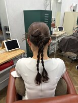 マルクヘアケア(MALQ HAIR CARE) アクセなしでも映える髪リボン