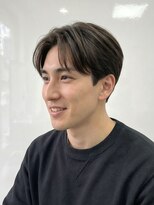 サングース(Sungoose)&nbsp;ニュアンスパーマ、MEN’S HAIR 、刈り上げセンターパート