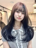 ヴィア 京都烏丸(Via)&nbsp;ピンクベージュ/ルーツカラー/ハイトーン/デザインか/レイヤー