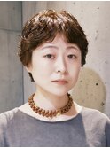 [kantamal指名]ピクシーショートピンパーマ透明感カラー