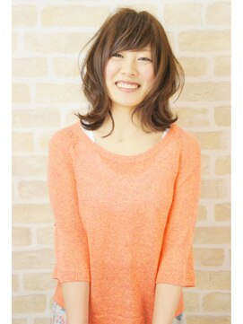 ルエ(rue) 毛先のハネ感で明るい気分に☆