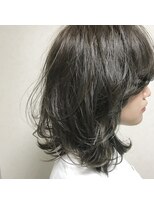 ジーナハーバー(JEANA HARBOR)&nbsp;ミディアムでもマイナス5歳☆大人無造作ふんわりパーマ☆