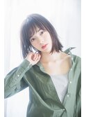 大人 ボブ 大人可愛い 小顔 ボブ ショート かわいい 外ハネ