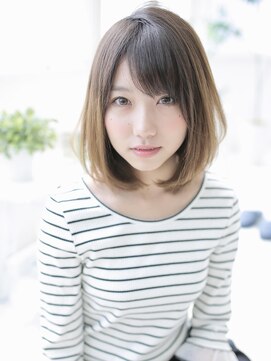 アグ ヘアー ルシア 浜松初生町店(Agu hair lucia) ナチュラルふんわりボブ