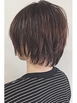 レセ 南柏店(Laissez) レイヤーショートボブ/丸みシルエット/透明感【レセ南柏店】