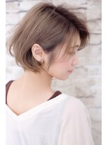 ヘアーメイクオズ(hair make O/S)&nbsp;担当照井 ナチュラルハイ透明感ショート☆